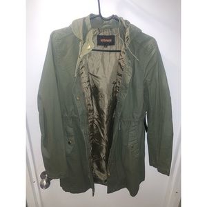 Army green jacket